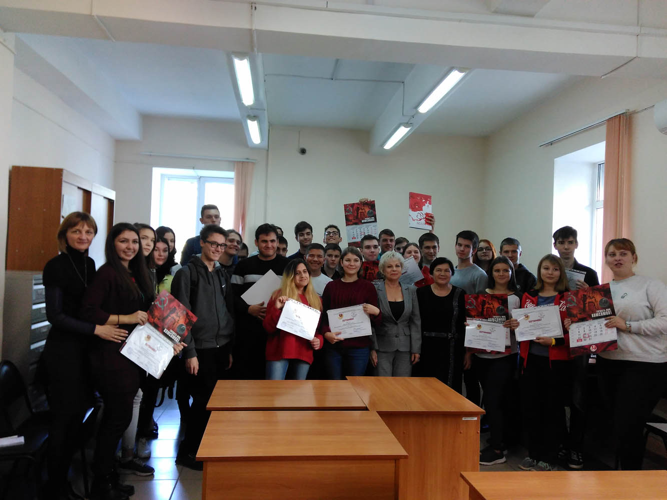 Первокурсники приняли участие в региональном мероприятии «Имя комсомола на карте Волгоградской области»