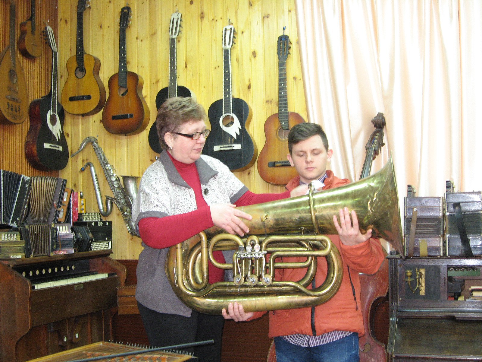 «Удивительное рядом» - студенты первого курса открывают для себя музей музыкальных инструментов имени Е.Н. Пушкина